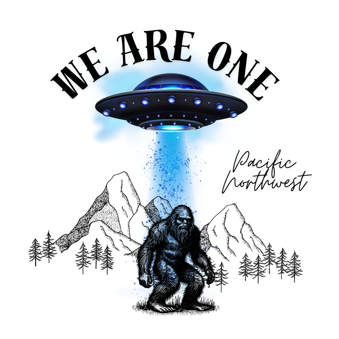 We are one sticker