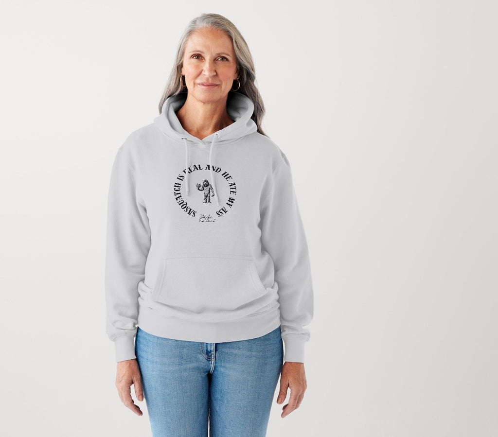 Over sized hoodie " Sasquatch ate my ass”