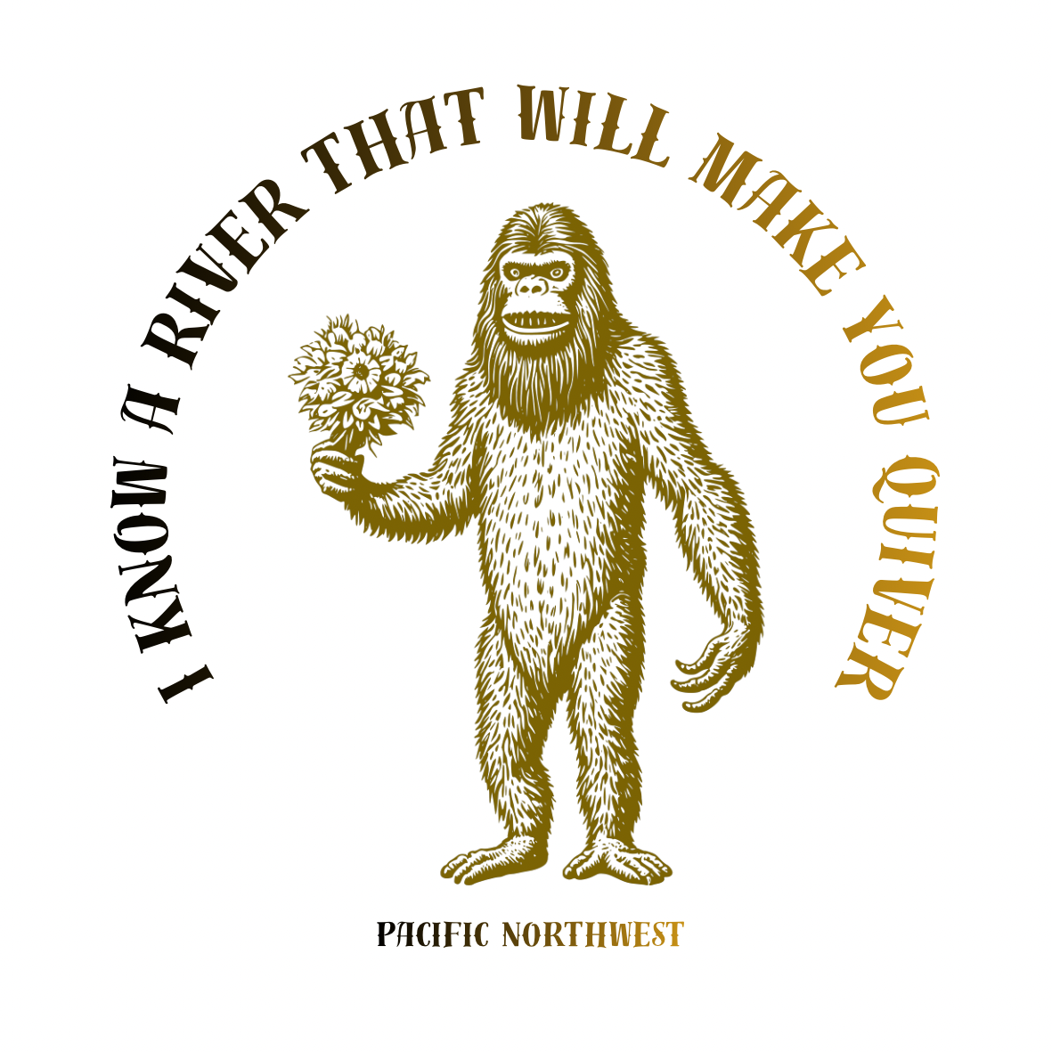 Glossy “Sasquatch’s” sticker